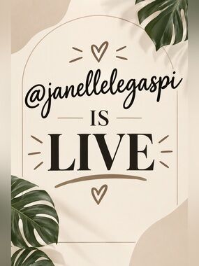 @janellelegaspi is LIVE